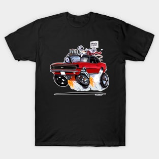 RAT POWER 1968 Camaro Red T-Shirt